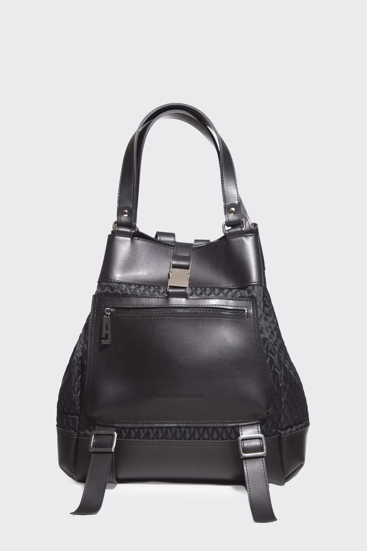 Comfort Bag Quilted Backpack Μαυρο - Image 1