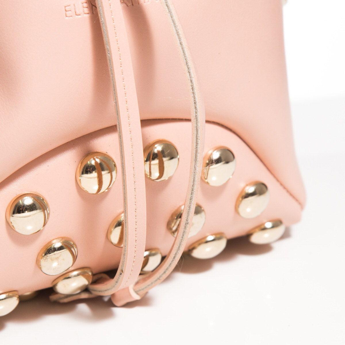Pouch Bag Fresh Baby Pink Elena Athanasiou Leather Bags