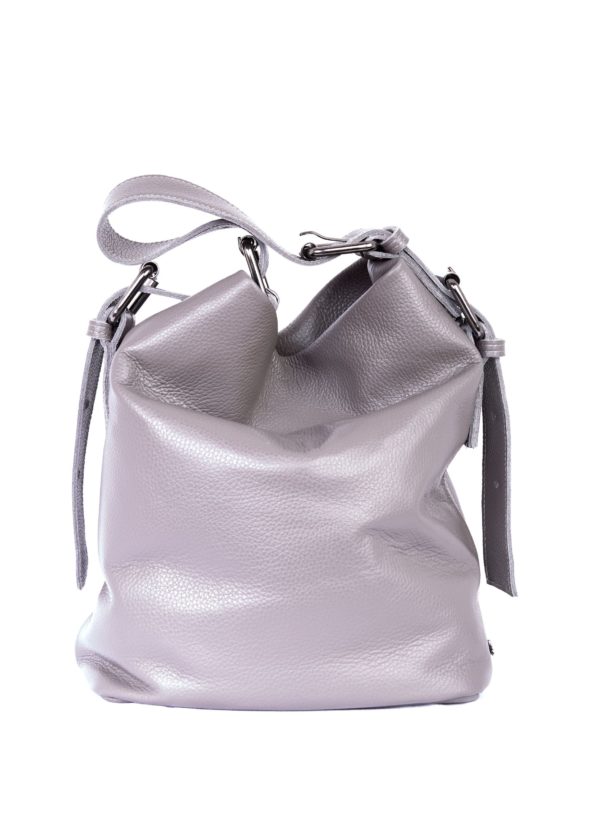 Day to Evening Pouch Bag L Grey | Elena Athanasiou Bags | Not The Ordinary FW21 Collection