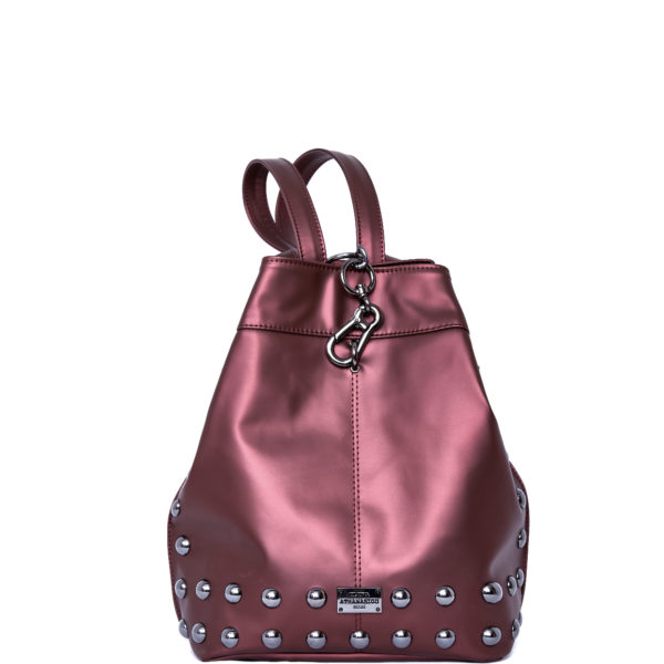 elena athanasiou bags backpack burgundy