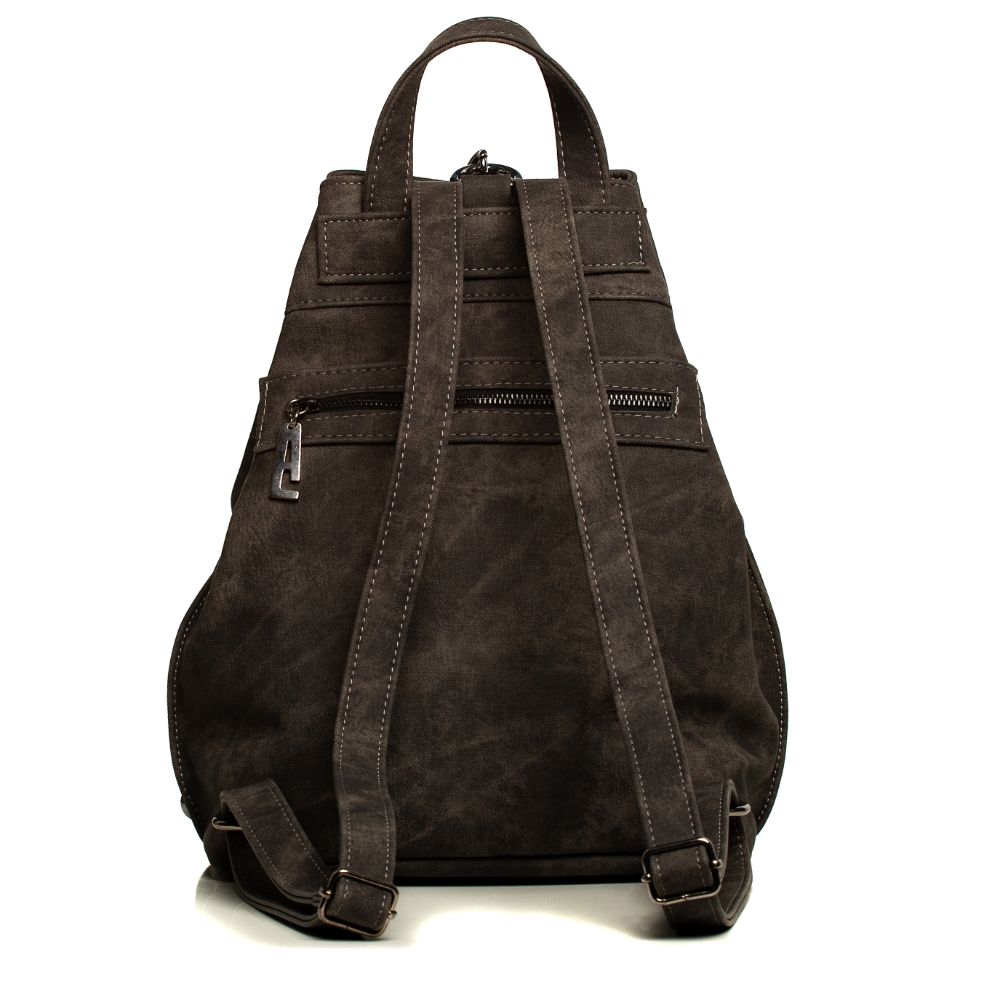 Backpack Jean Pattern Grey