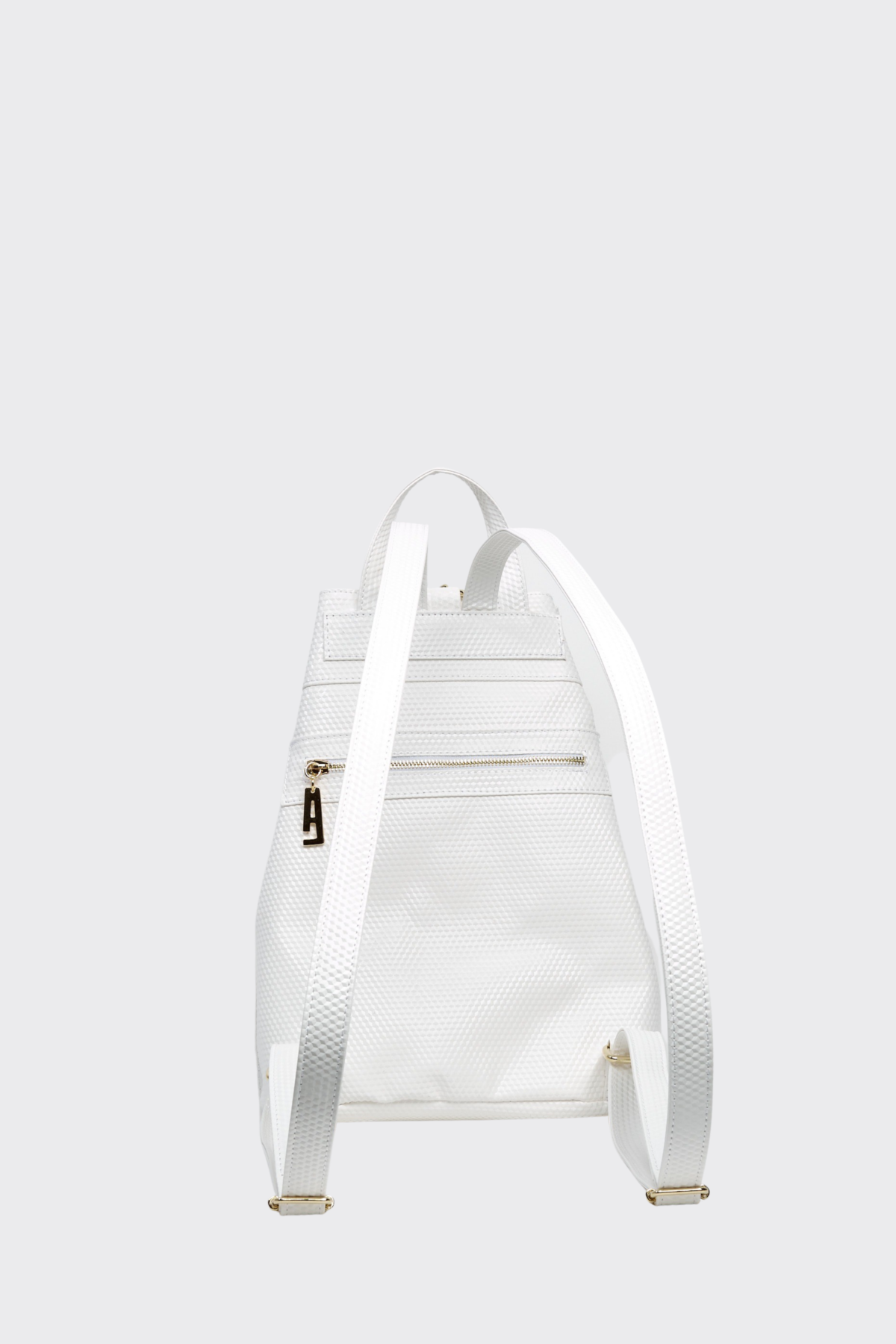 Black N' Metal Backpack 3D White