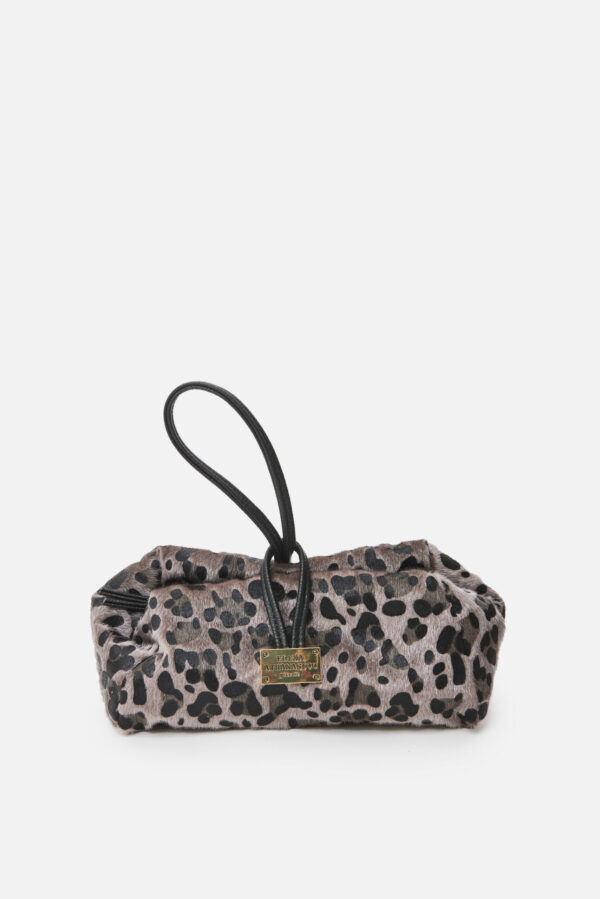 Lunchbag Animal Print Black