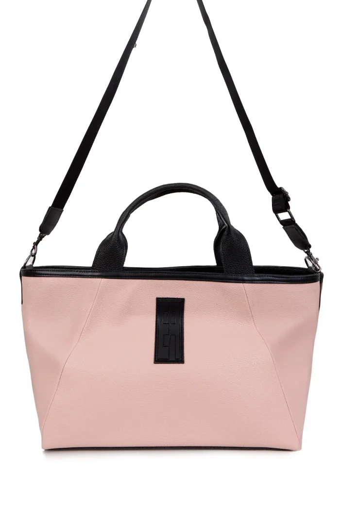 Classy Tote & Shopper Bag Ρόζ - Image 4