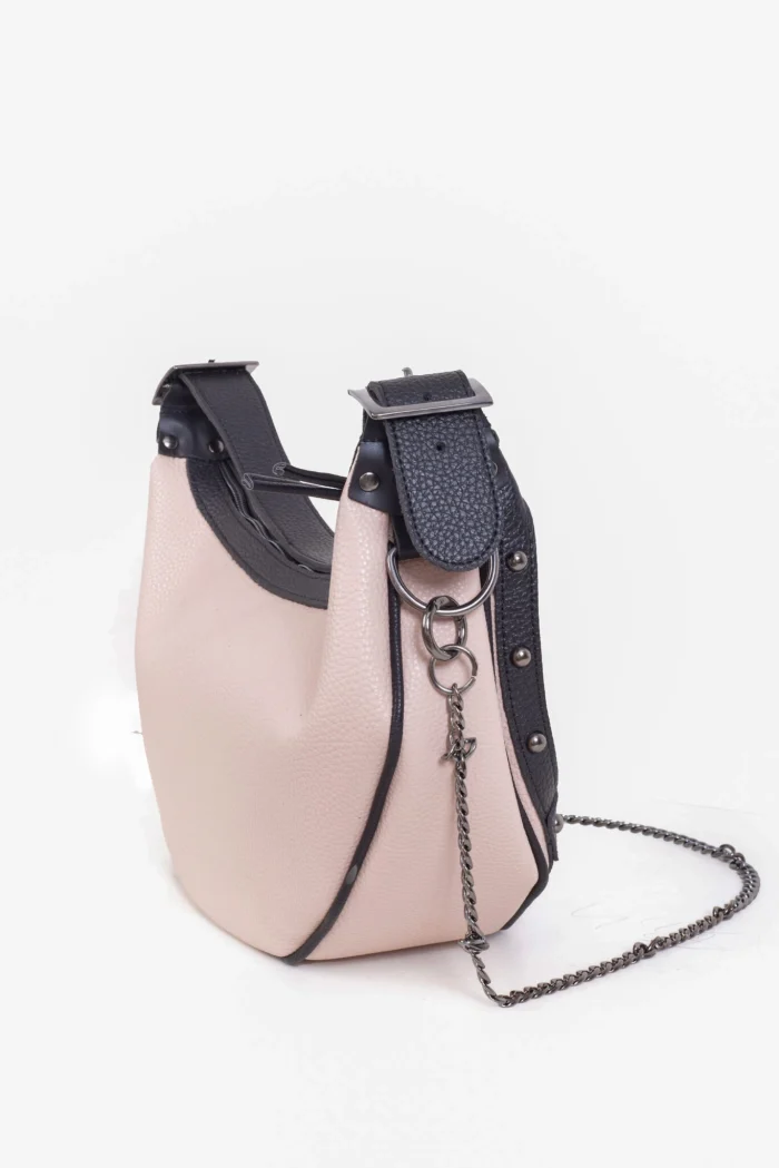 Hype Vegan Baguette Bag Ροζ - Image 3