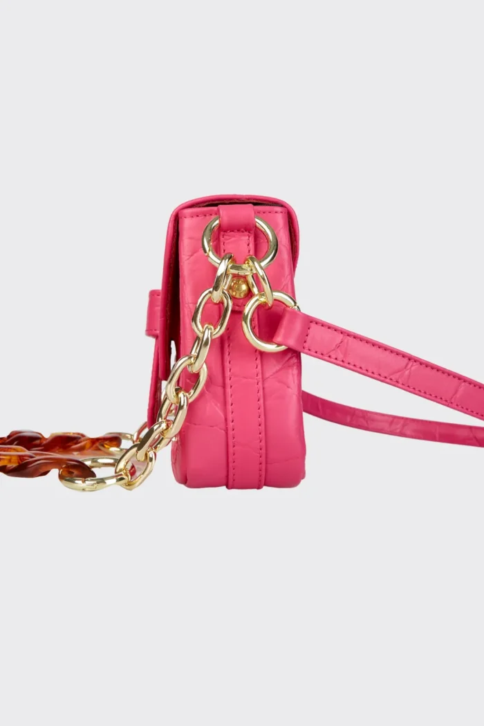 Bella Τσάντα Ώμου Φουξ Small - Image 4