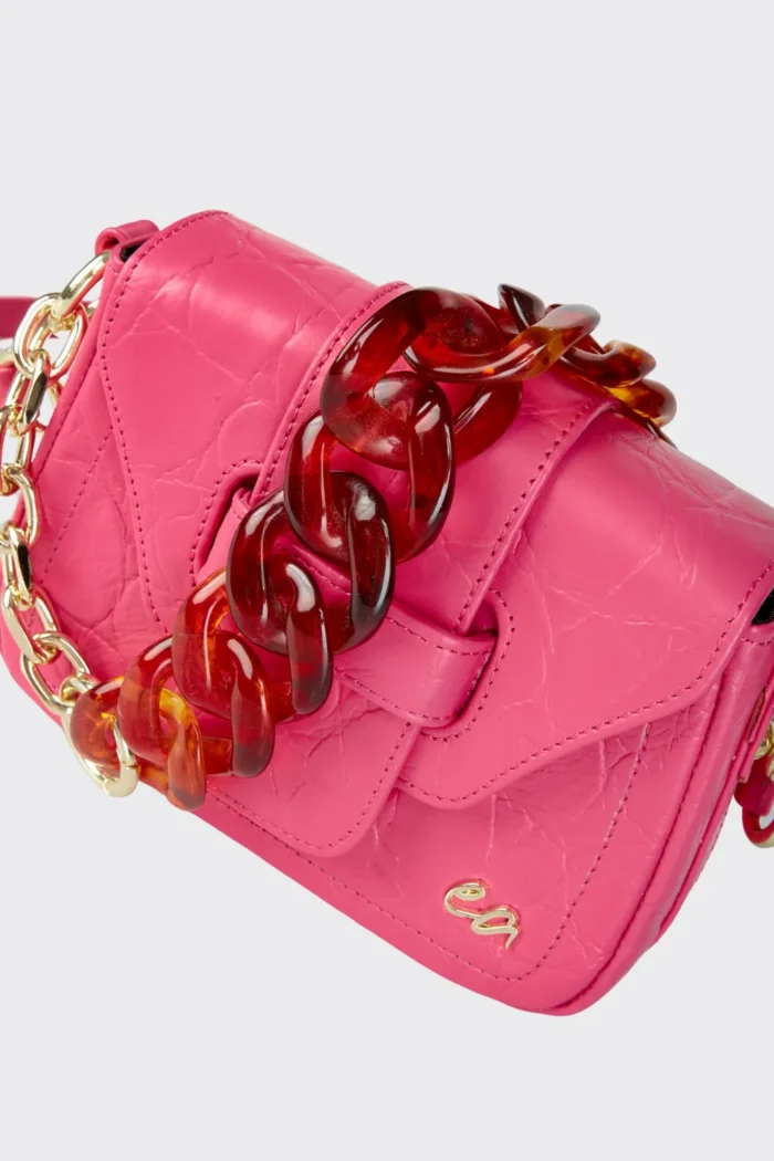 Bella Τσάντα Ώμου Φουξ Small - Image 6