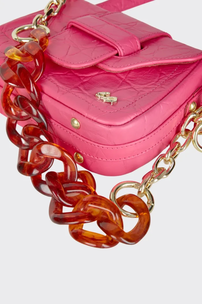 Puffer Backpack Brick Red