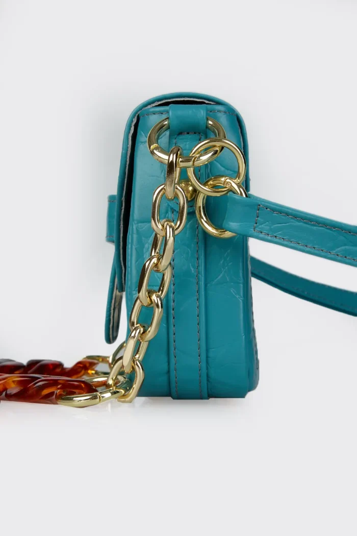 Bella Τσάντα Ώμου Μπλε Small - Image 4