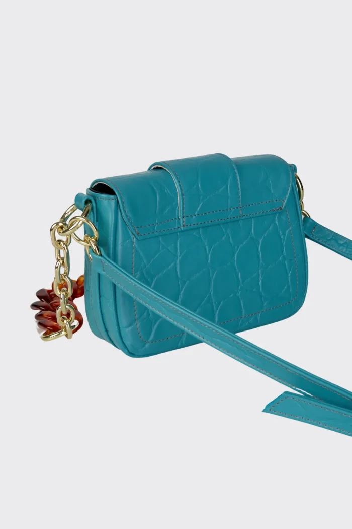 Bella Τσάντα Ώμου Μπλε Small - Image 5