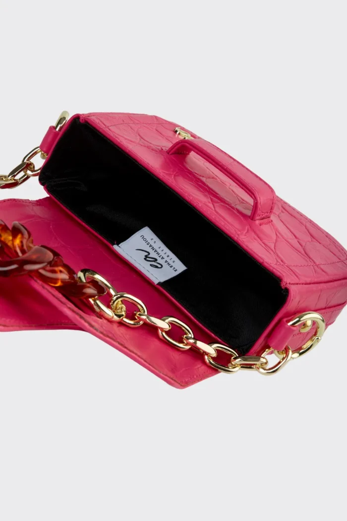 Bella Τσάντα Ώμου Φουξ Small - Image 8