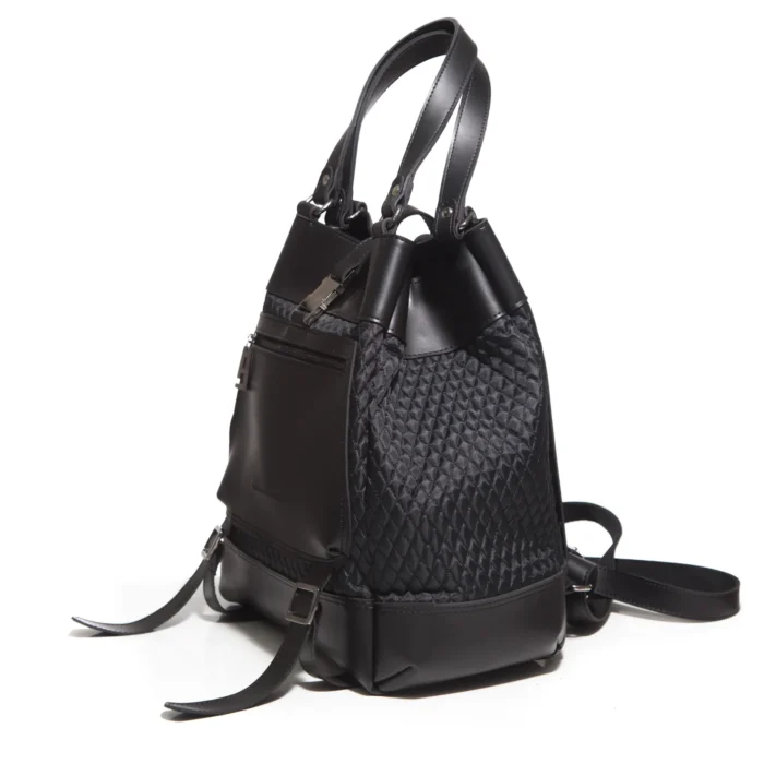 Comfort Bag Quilted Τσάντα Ώμου Μαυρη - Image 2