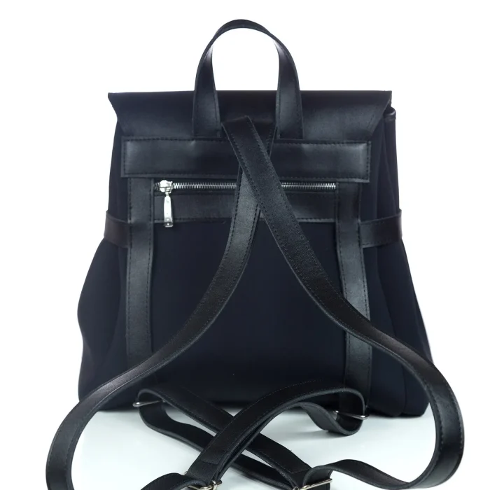 Boyfriend Scuba Backpack Γυναικείο Μαυρo - Image 3