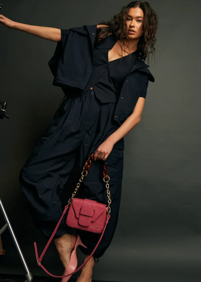 Bella Τσάντα Ώμου Φουξ Small - Image 2