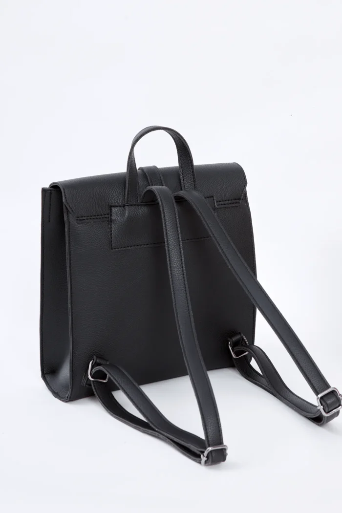 Belt Up Backpack Γυναικείο Mαύρo - Image 3