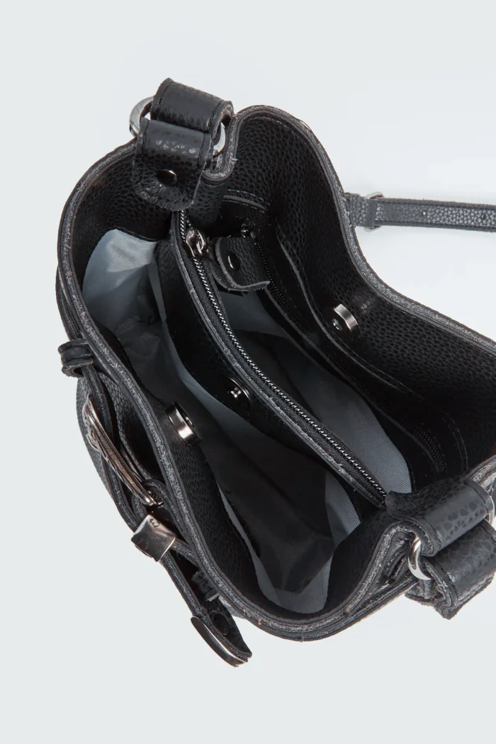 Belt Up Pouch Bag Μαύρη Large - Image 4