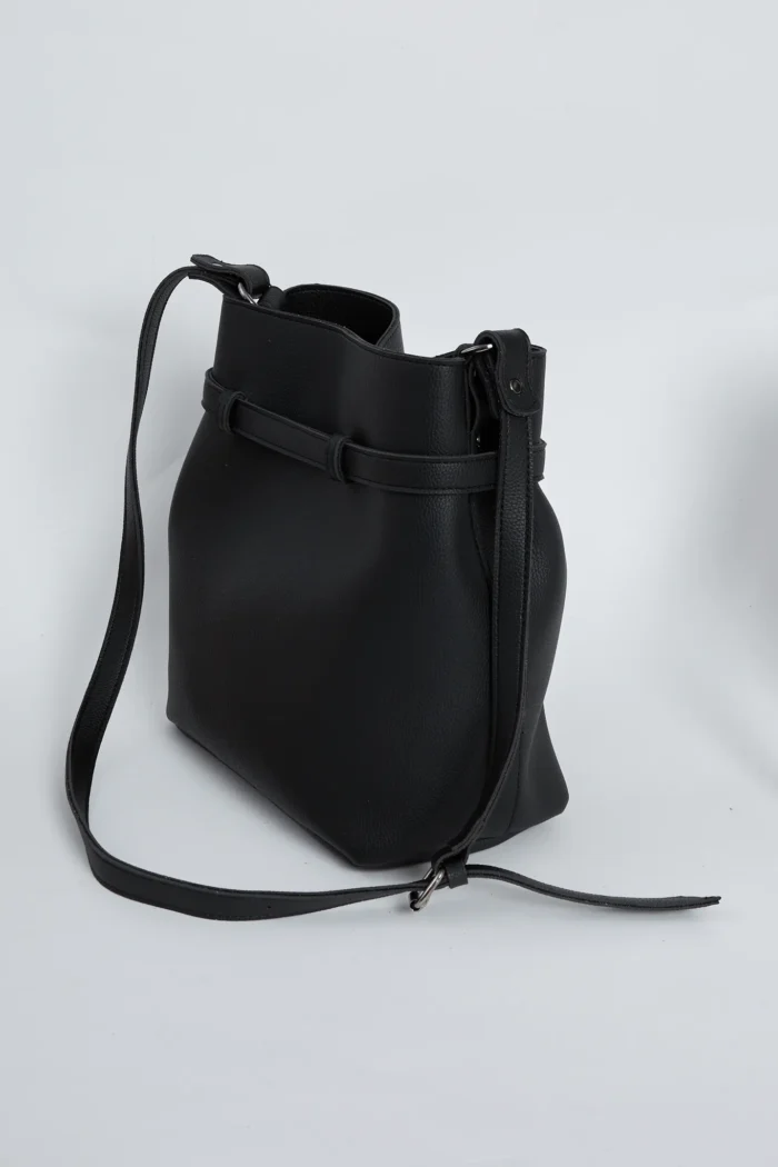 Belt Up Pouch Bag Μαύρη Large - Image 2