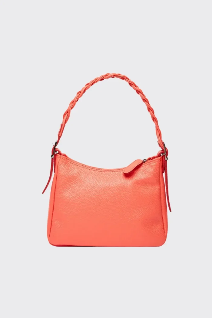 Braid Strap Baguette Bag Πορτοκαλι Small - Image 3