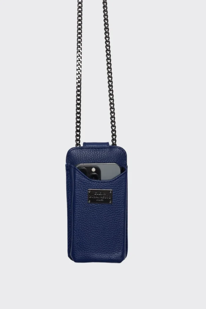 Chain Case Phone Bag Μπλέ - Image 2