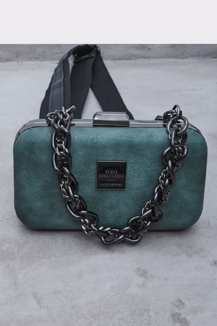 Box Chain Τσάντα Εξοδου Mint - Image 3