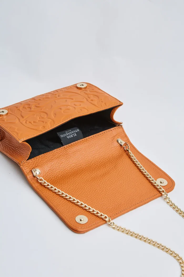 Paisley Τσάντα Ώμου Πορτοκαλι Small - Image 4