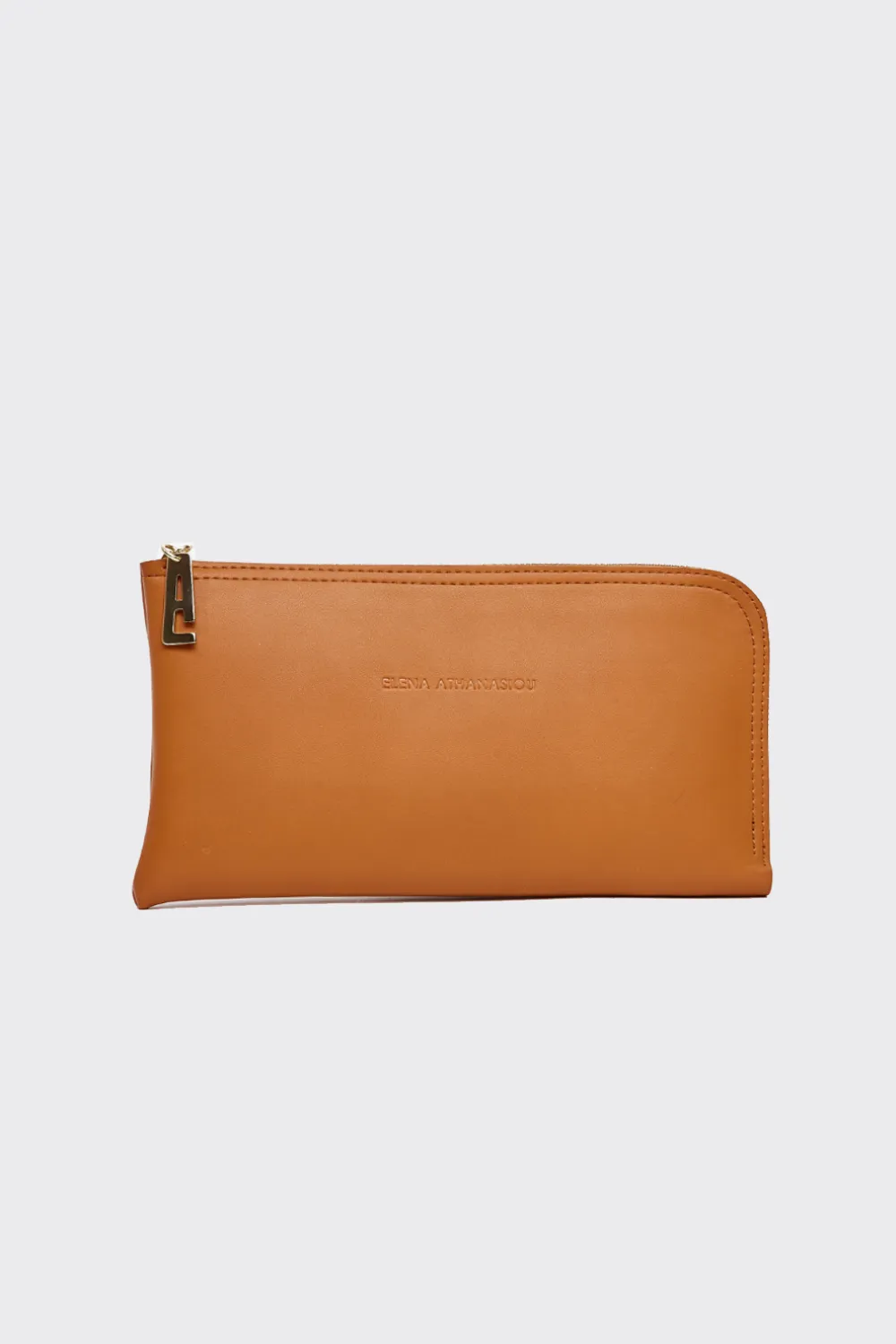 Πορτοφόλι Clutch Bag Κονιάκ Large - Image 1