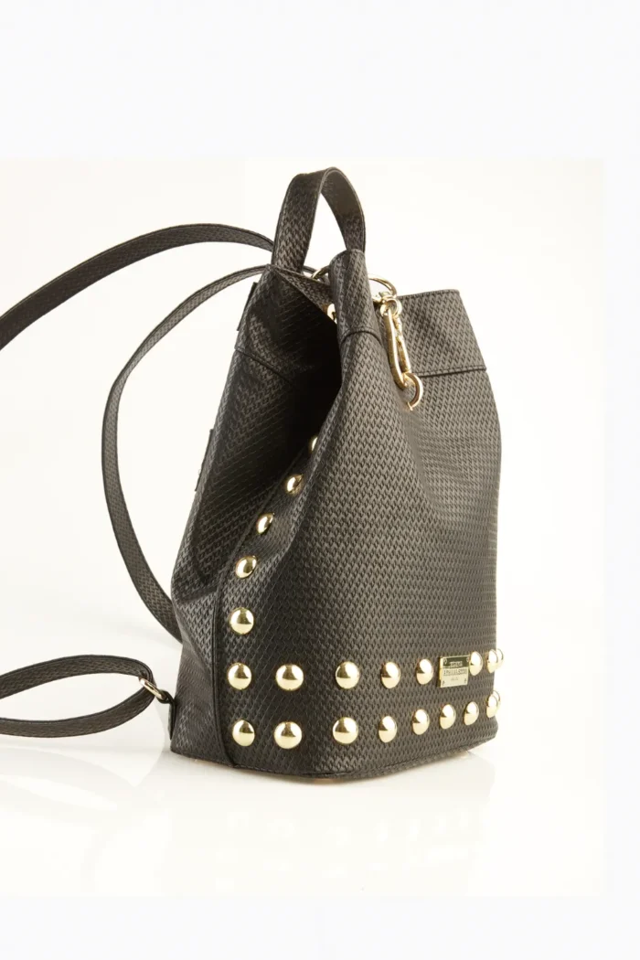 Black N' Metal Straw Backpack Γυναικείο Mαύρo - Image 4