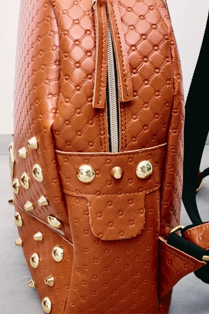 Retro Backpack Γυναικείο Κονιάκ Large - Image 3