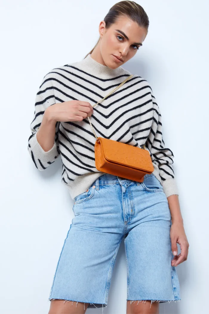 Paisley Τσάντα Ώμου Πορτοκαλι Small - Image 6