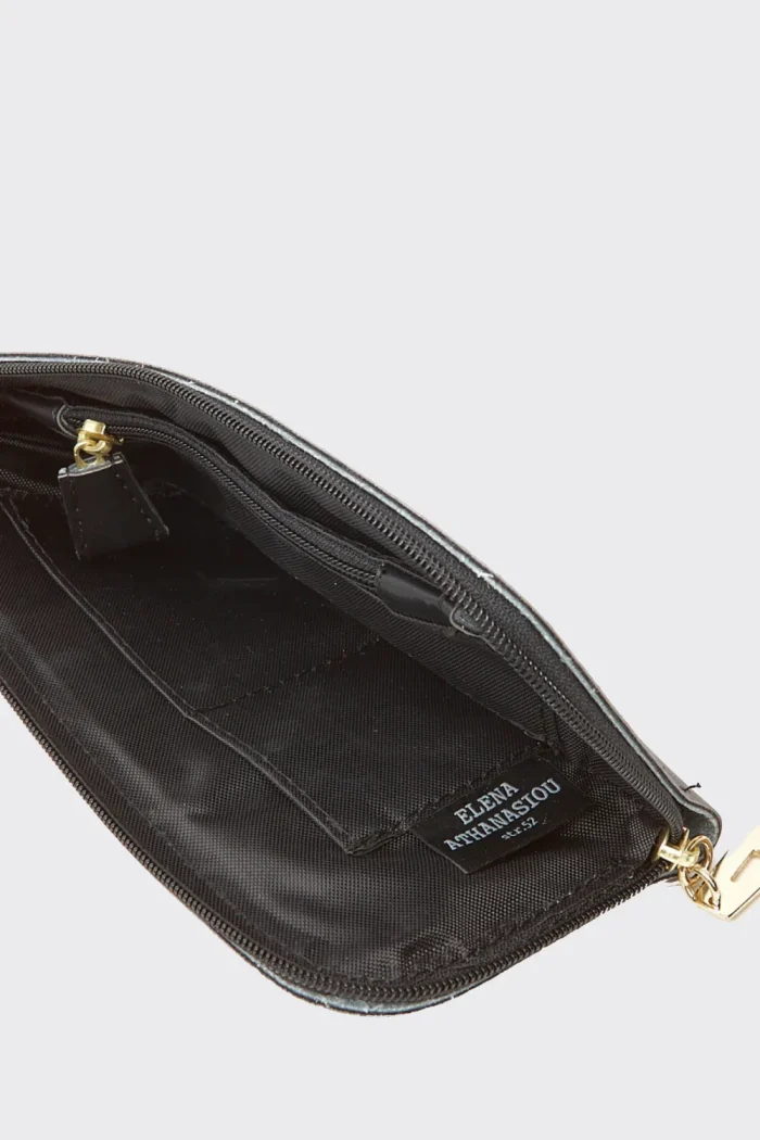 Πορτοφόλι Clutch Bag Μαύρο Large - Image 4