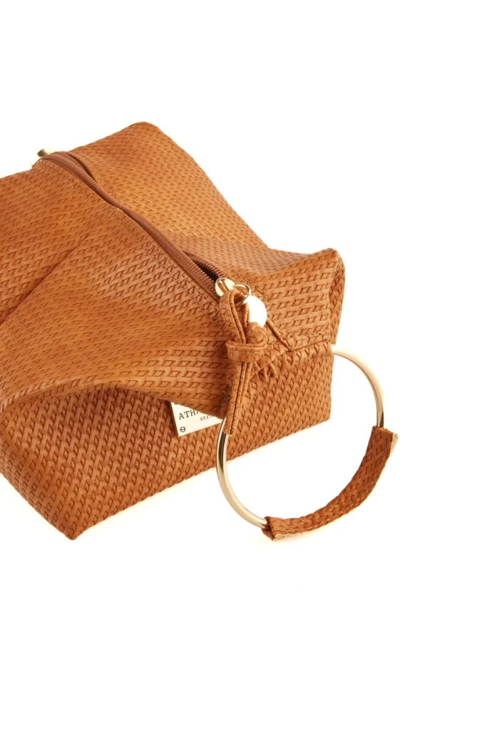 Bracelet Straw τσαντα εξοδου Κονιακ - Image 4