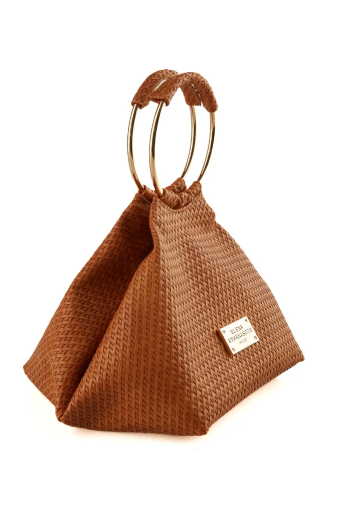 Bracelet Straw τσαντα εξοδου Κονιακ - Image 2