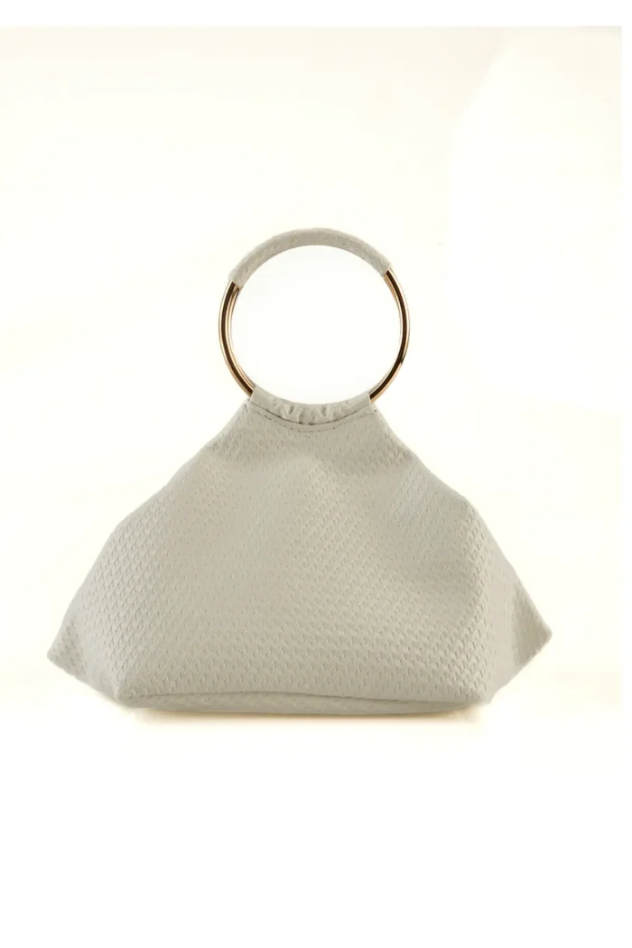 Bracelet Straw τσαντα εξοδου Λευκη - Image 3