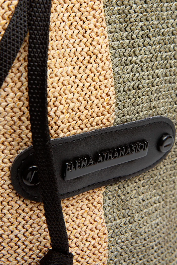 S. Natural Straw Backpack Γυναικείο Χακι - Image 5