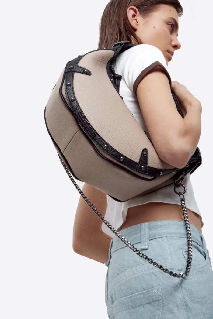 Hype Vegan Baguette Bag Havana - Image 2