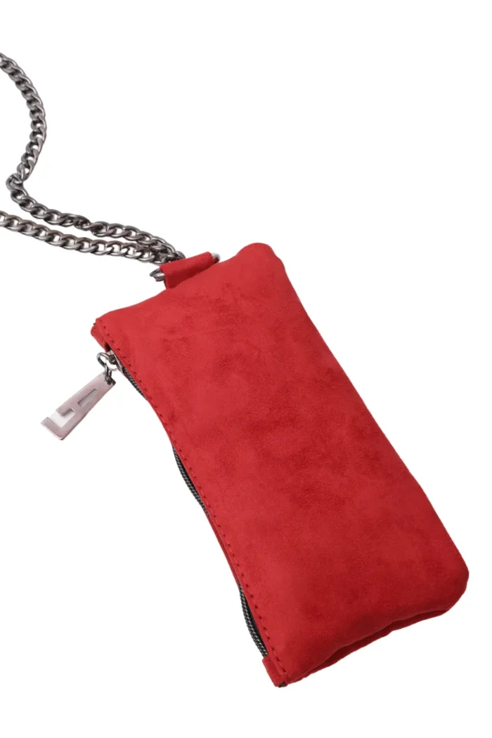 Chain Wallet Phone Bag Κόκκινο - Image 3