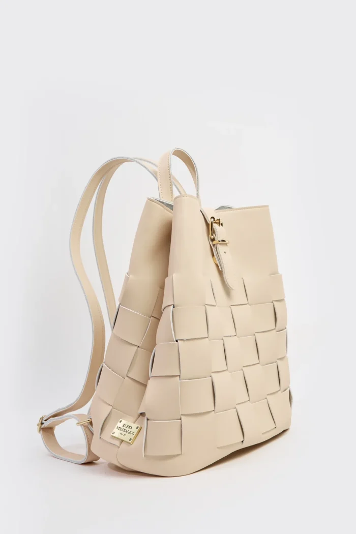 Straw Backpack Γυναικείο Μπεζ - Image 2