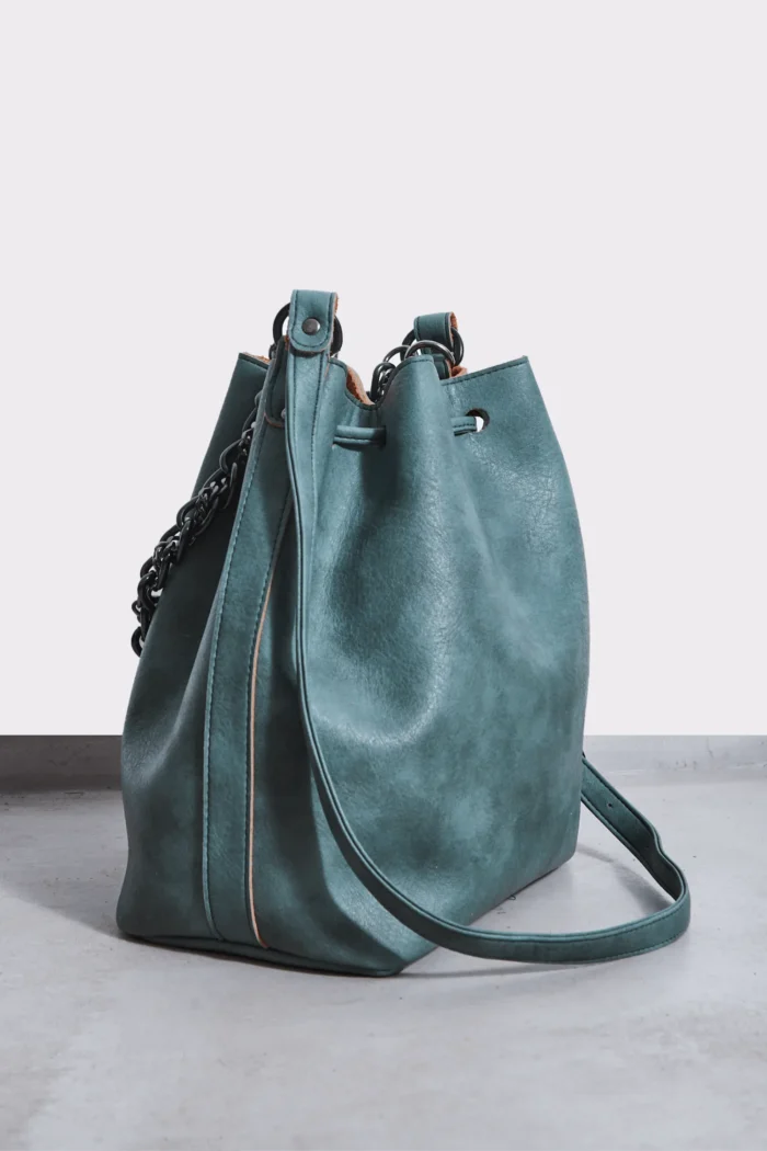 Retro Chain Pouch Bag Mint - Image 5