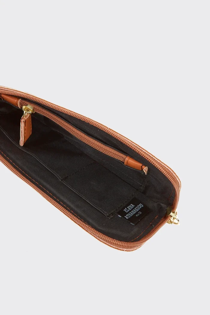 Πορτοφόλι Clutch Bag Κονιάκ Large - Image 4