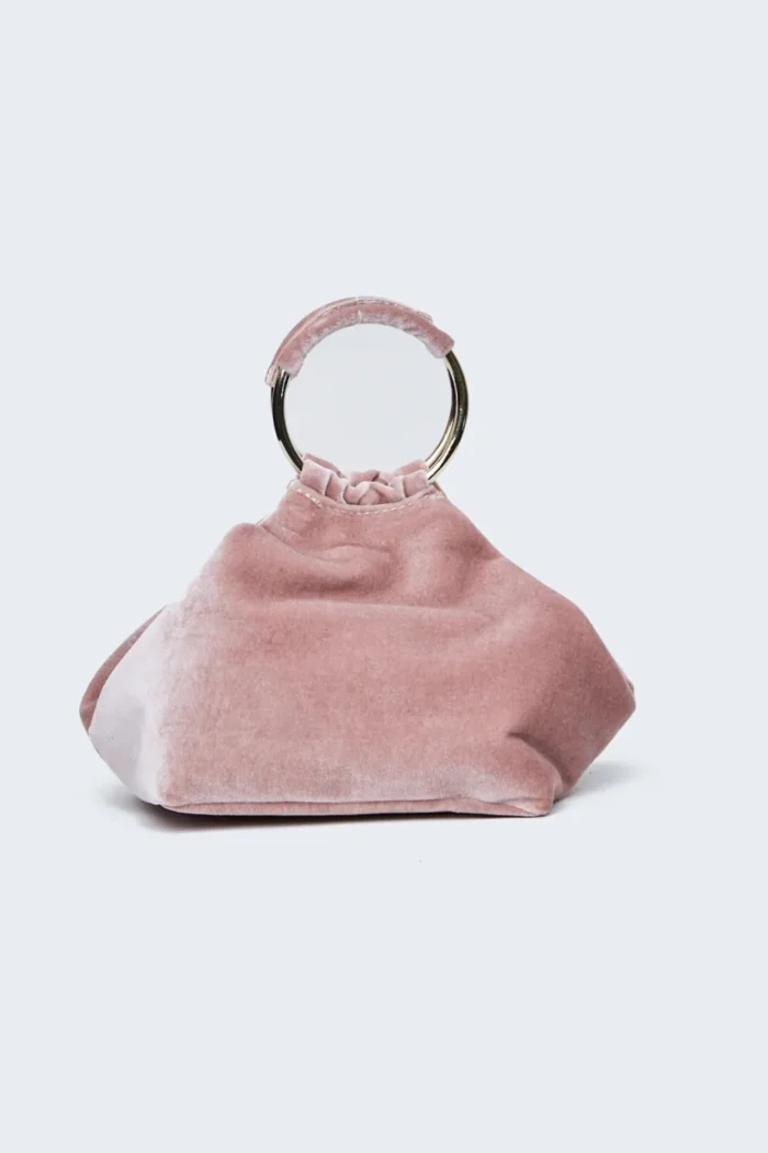 Bracelet Velour Τσάντα Εξοδου Ροζ - Image 3