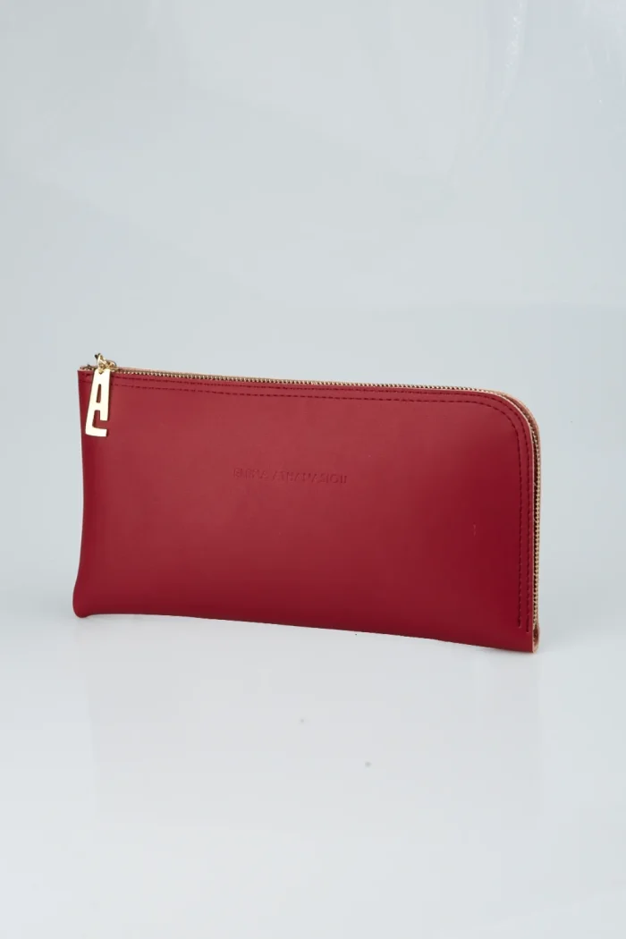Chain Clutch Bags Μπορντω - Image 2