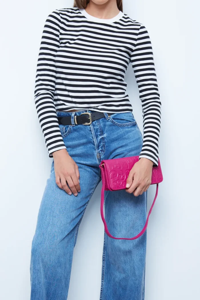 Paisley Τσάντα Ώμου Φουξ Large - Image 3