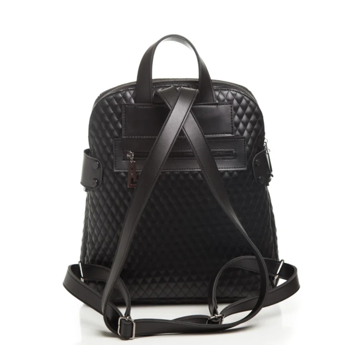 Biker Cap Backpack Γυναικείο Μαυρη - Image 3