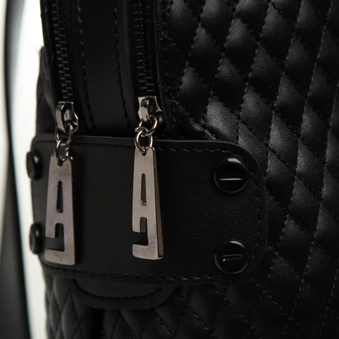 Biker Cap Backpack Γυναικείο Μαυρη - Image 5