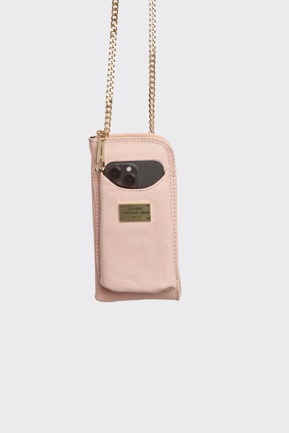 Chain Wallet Phone Bag Ρόζ - Image 1