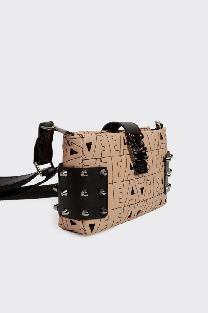 City Lady Logo Clutch Bag Μπεζ - Image 2
