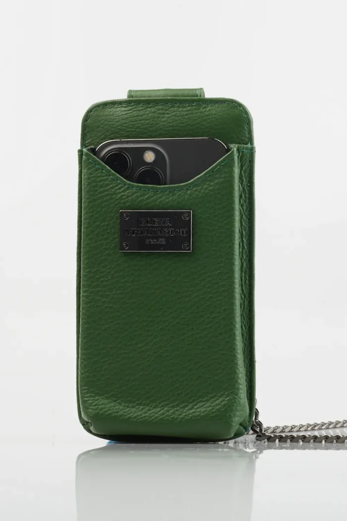 Chain Phone Bag Πράσινο - Image 4