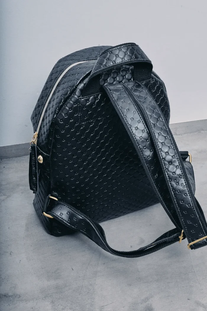 Retro Backpack Γυναικείο Μαύρη Large - Image 3