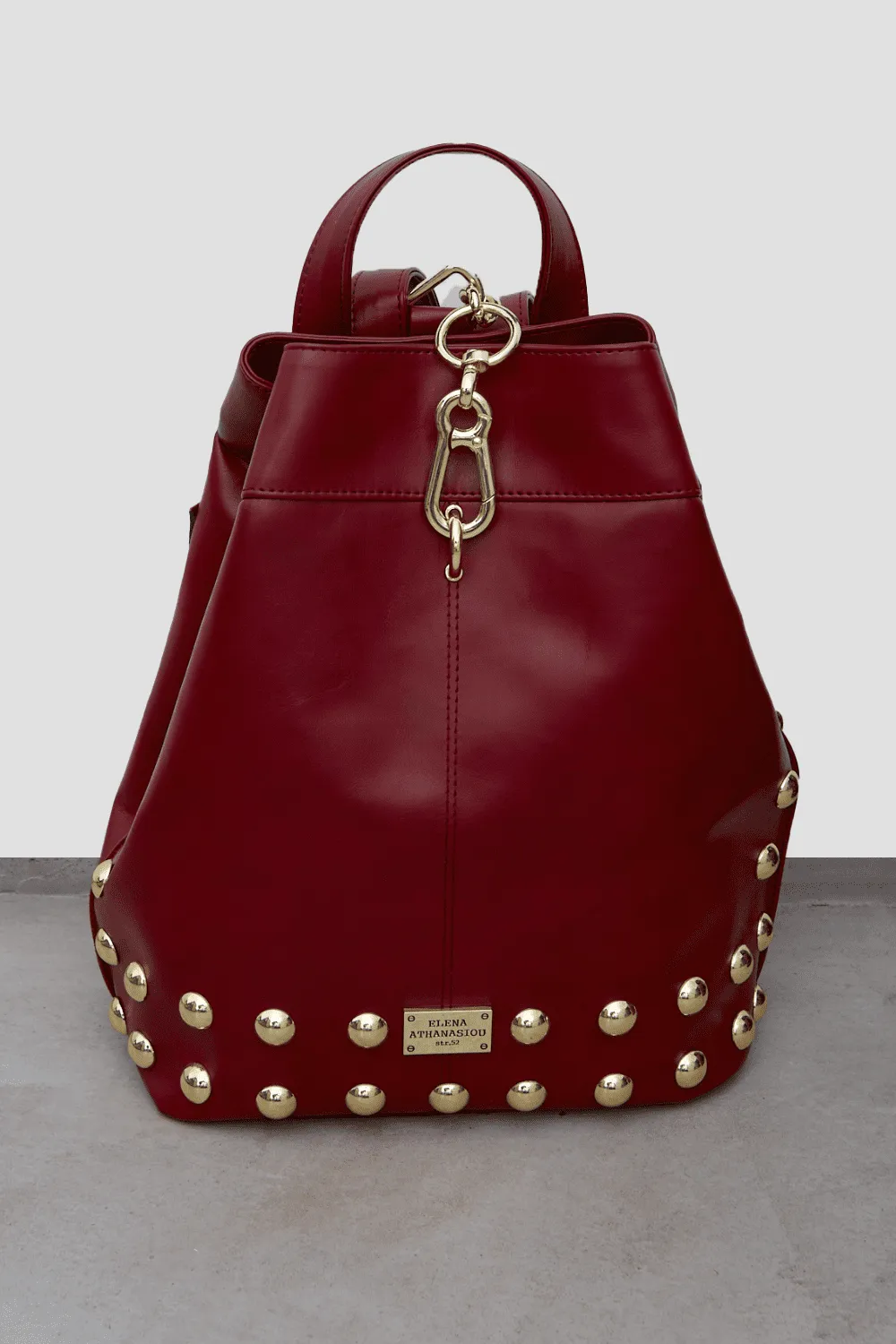 Black N' Metal Backpack Γυναικείο Μπορντω - Image 1