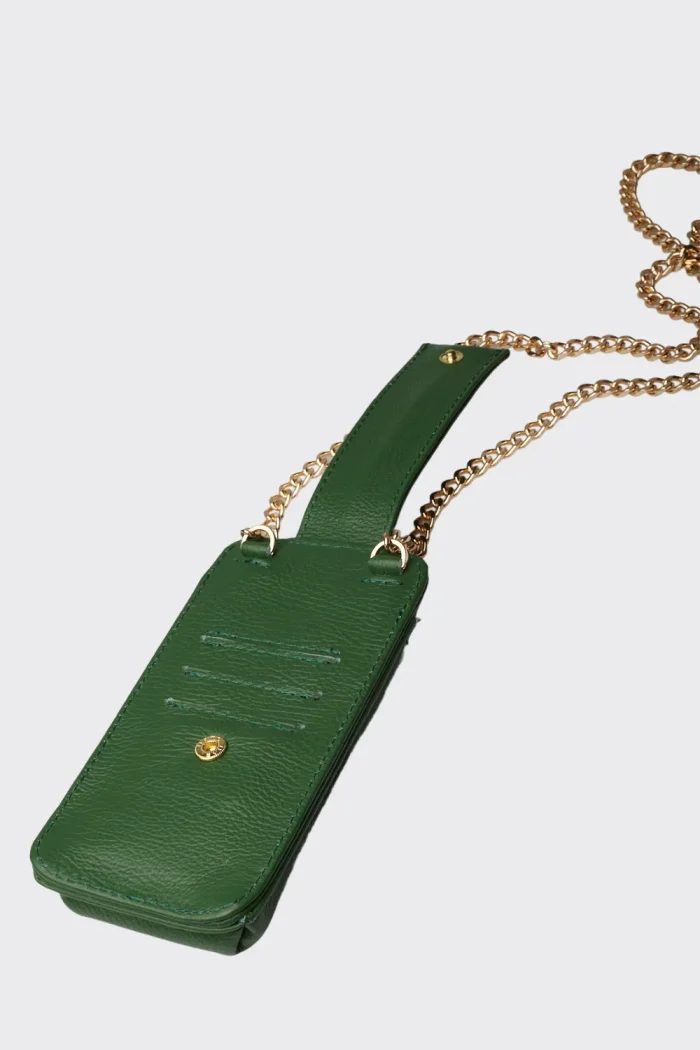 Chain Phone Bag Πράσινο - Image 5